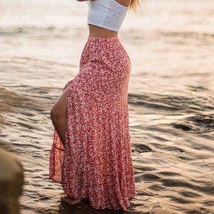 Floral Maxi Skirt